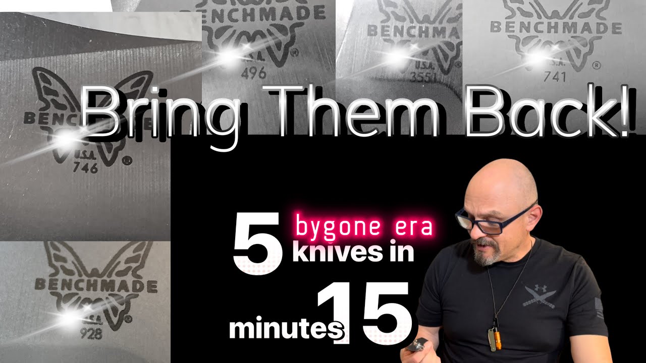 Five great but discontinued Benchmade knives they should resurrect immediately!