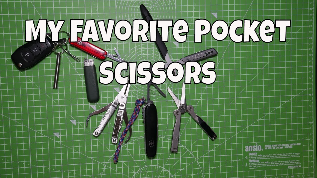 Favorite Pocket EDC Scissors 2020