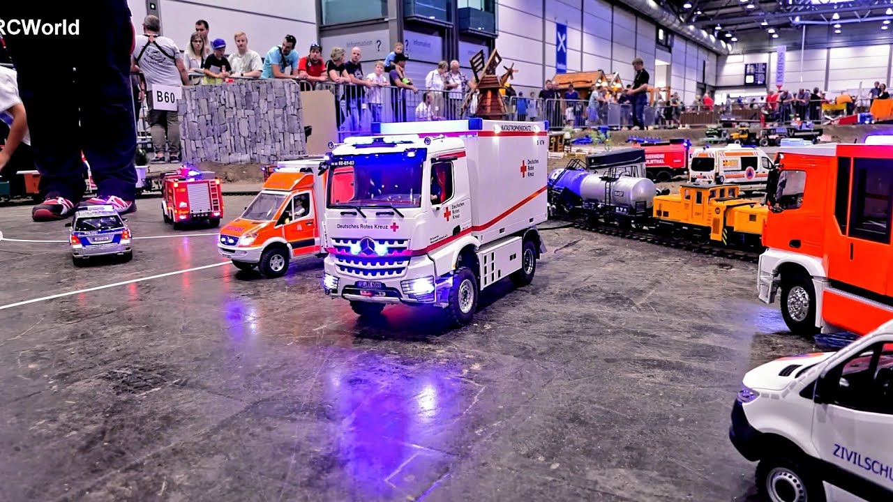Insane RC Fire Truck Special! Ladder Police Cars Ambulance Fire Engine Emergency Rescue Vehicles