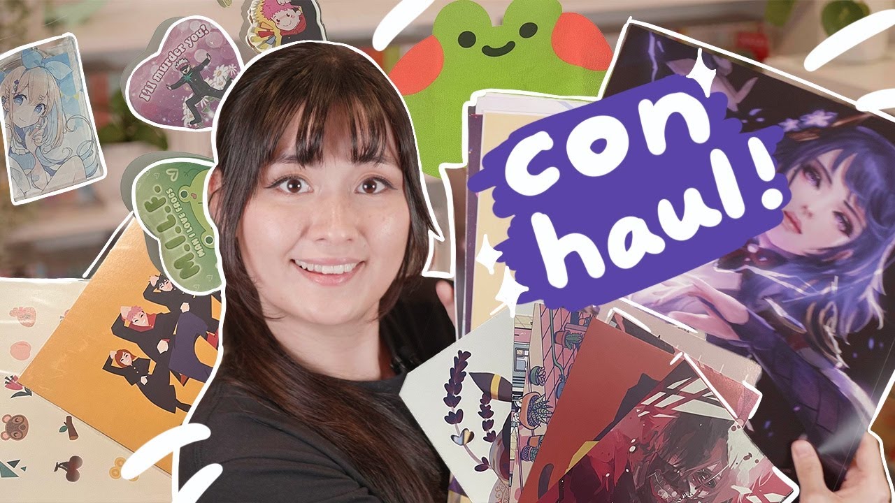 Anime Con Haul! (+ some extra things) | 🎨 Art, Enamels Pins & More