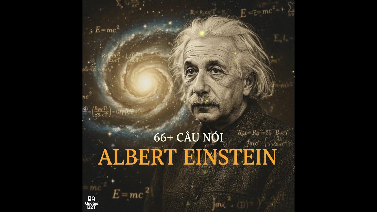 66+ Câu Nói Của Albert Einstein 