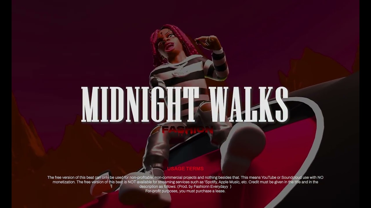 [FREE] Trippie Redd x Juice WRLD Type Beat ║ Midnight Walks ║ Emo Trap / Melodic Vibes ║