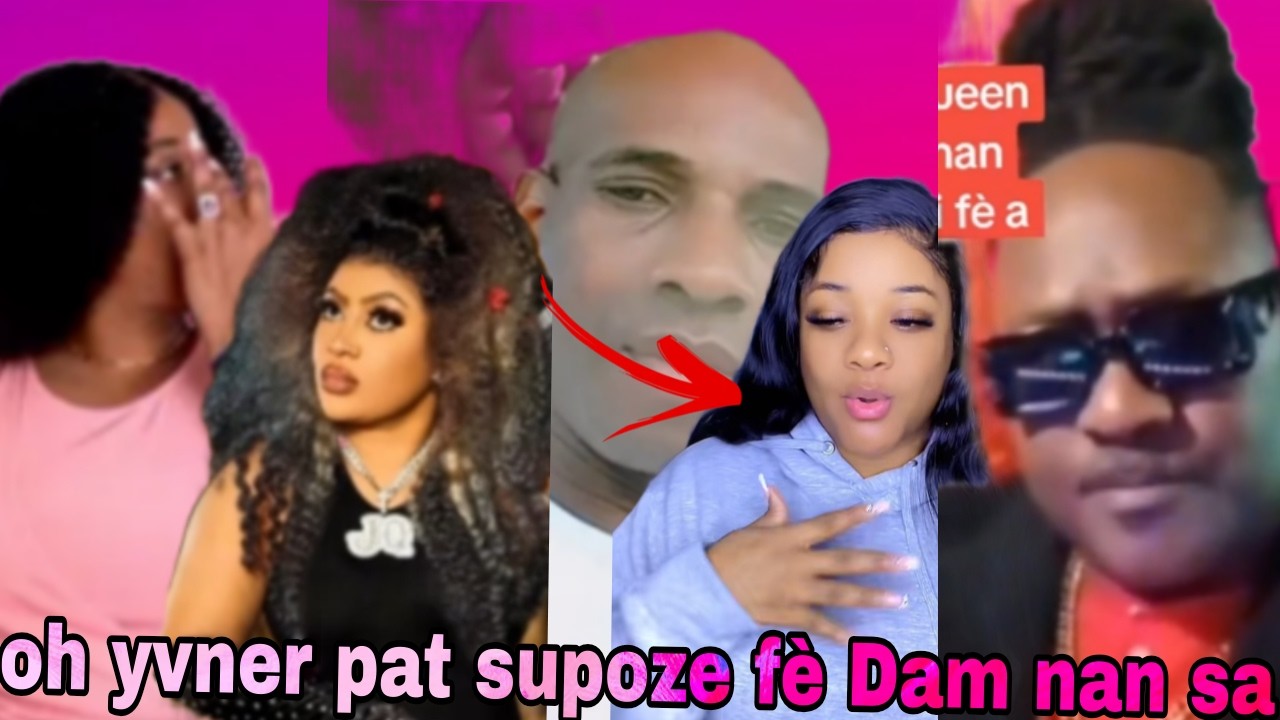 Yvner mari Samantha  ki fè aksyon sa sa pran machine  moun Papa Jenny queen rele Fednaelle nan kot