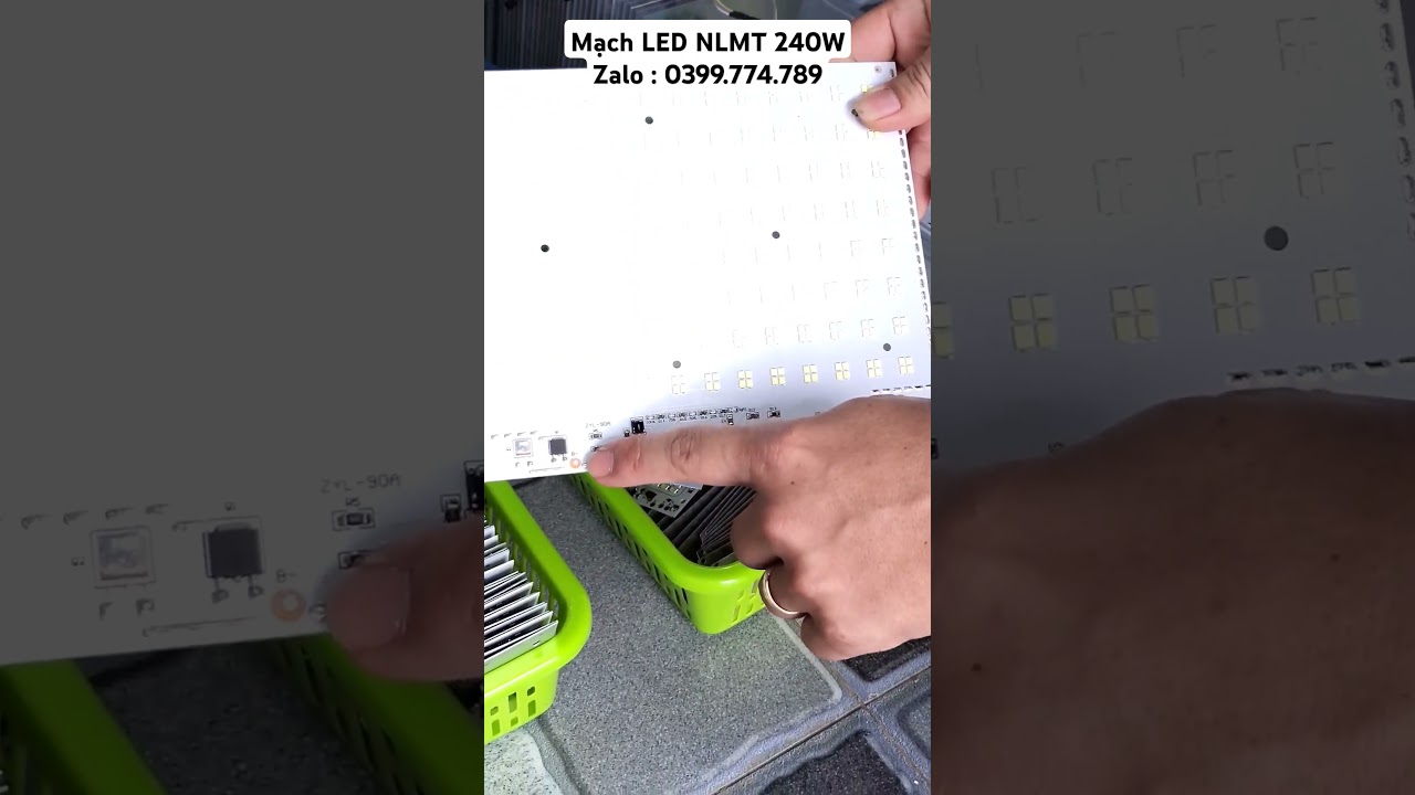 Mạch LED NLMT 240w #linhkien789 #meovat789 #solar789 #led