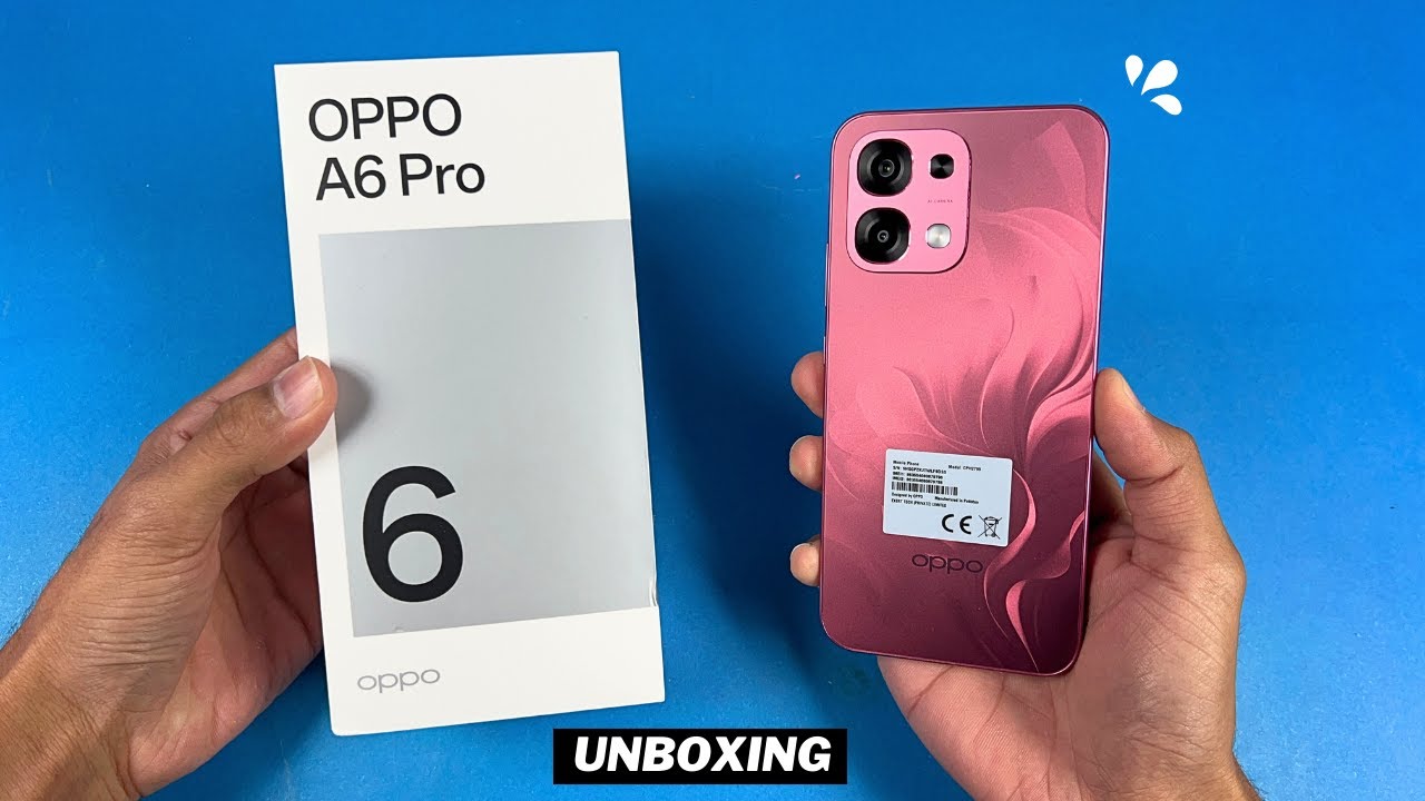 Распаковка OPPO A6 Pro: батарея, которая НИКОГДА не разряжается!