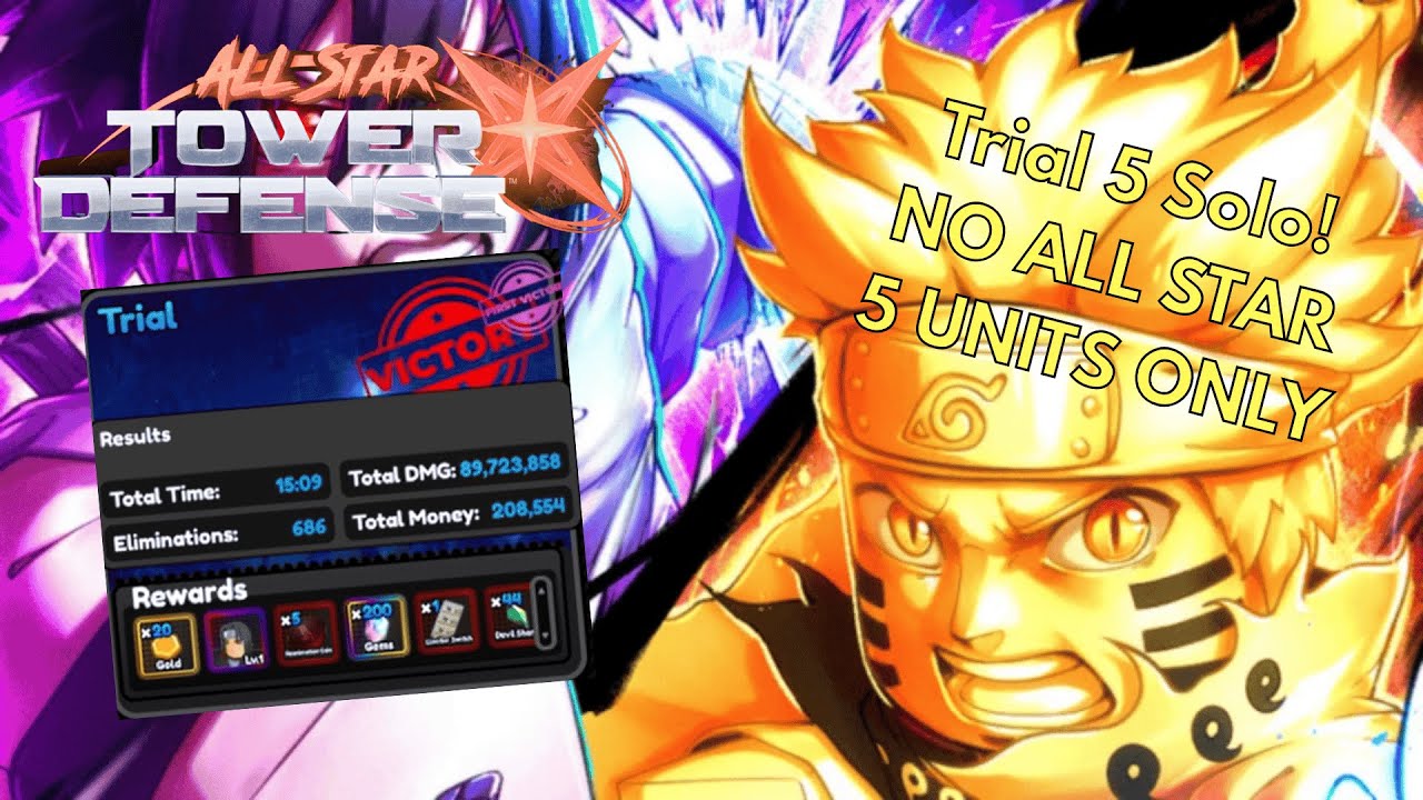 EASILY Solo Trial 5 ASTD X - No All Star!
