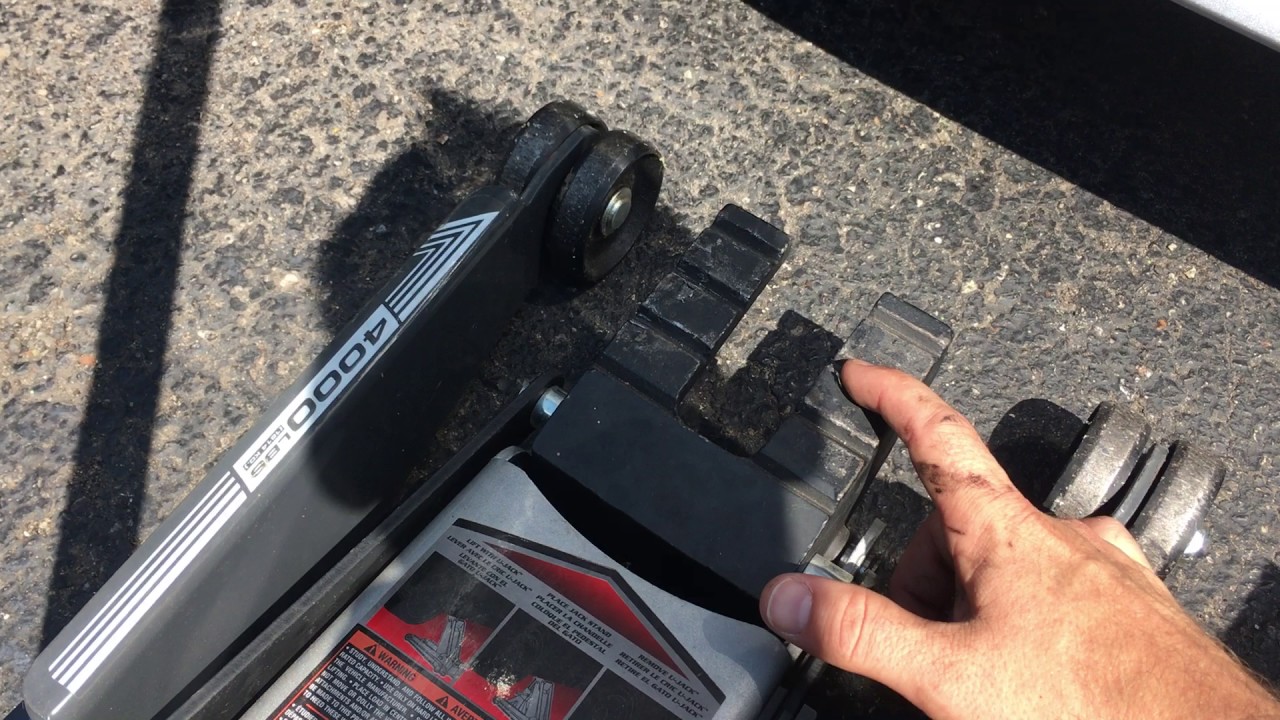 How to Lift Subaru Impreza WRX Powerbuilt U-Jack Review Demonstration Lifting Points