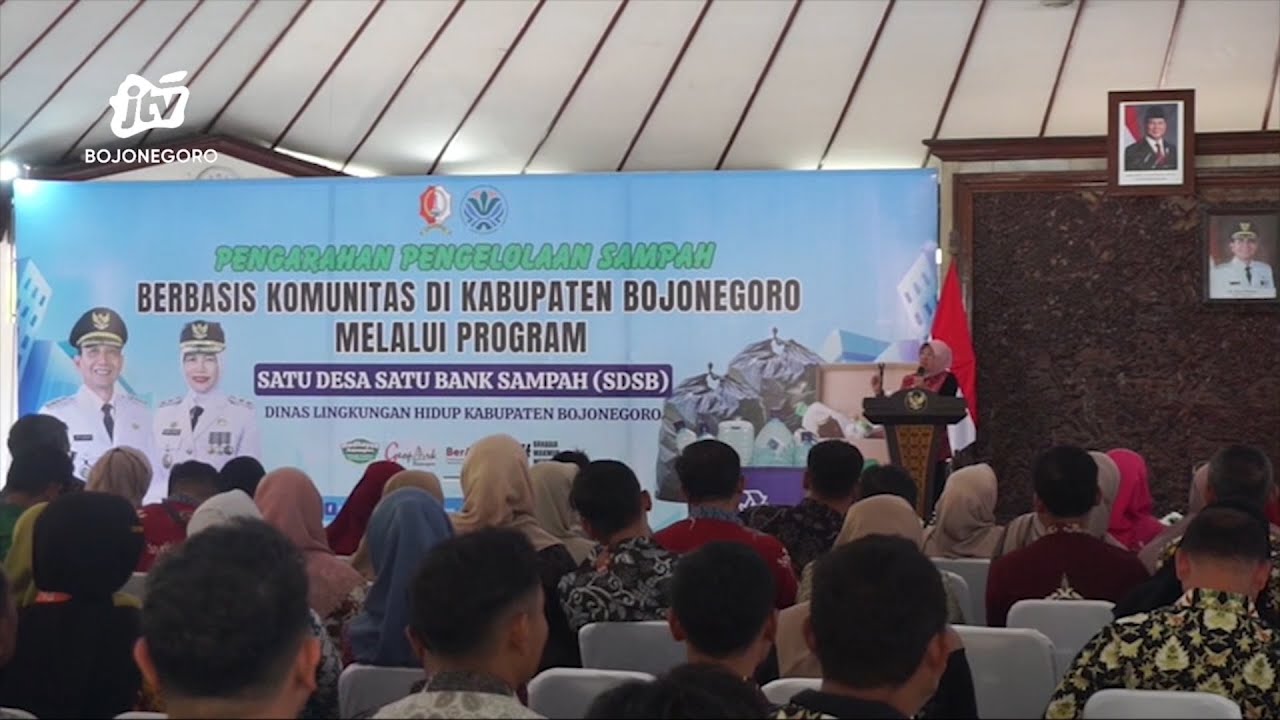 Pemkab Bojonegoro Dorong Program Satu Desa Satu Bank Sampah