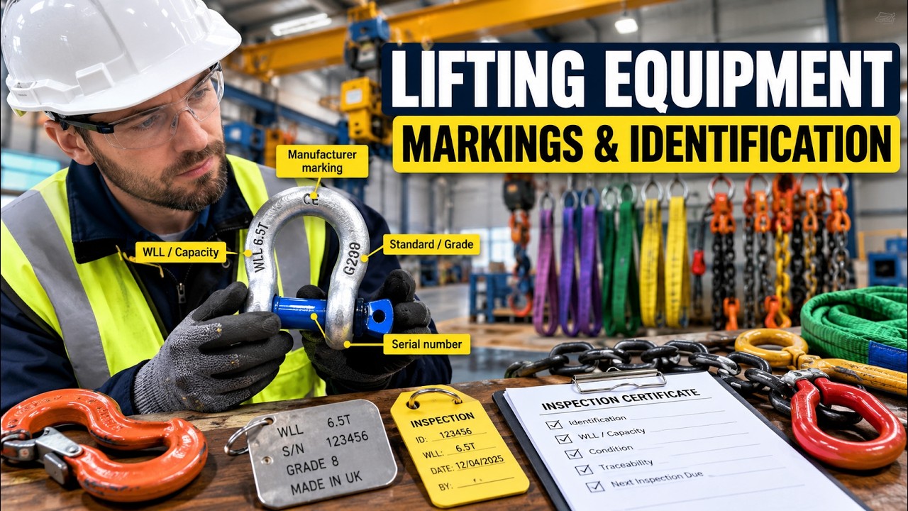 Lifting Equipment Markings | Identification, Traceability & Inspection