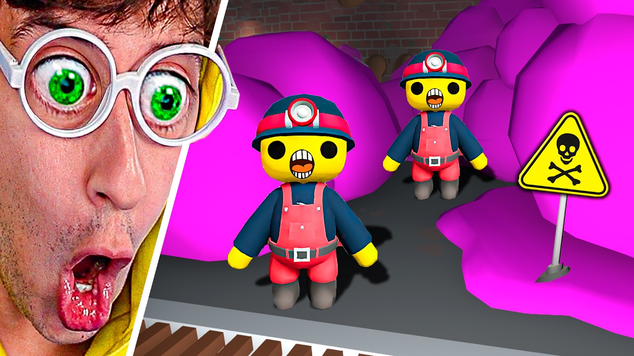 BÚNKER de SLIME TÓXICO ⛔☢️!! (atrapados 😭) - Wobbly Life #279