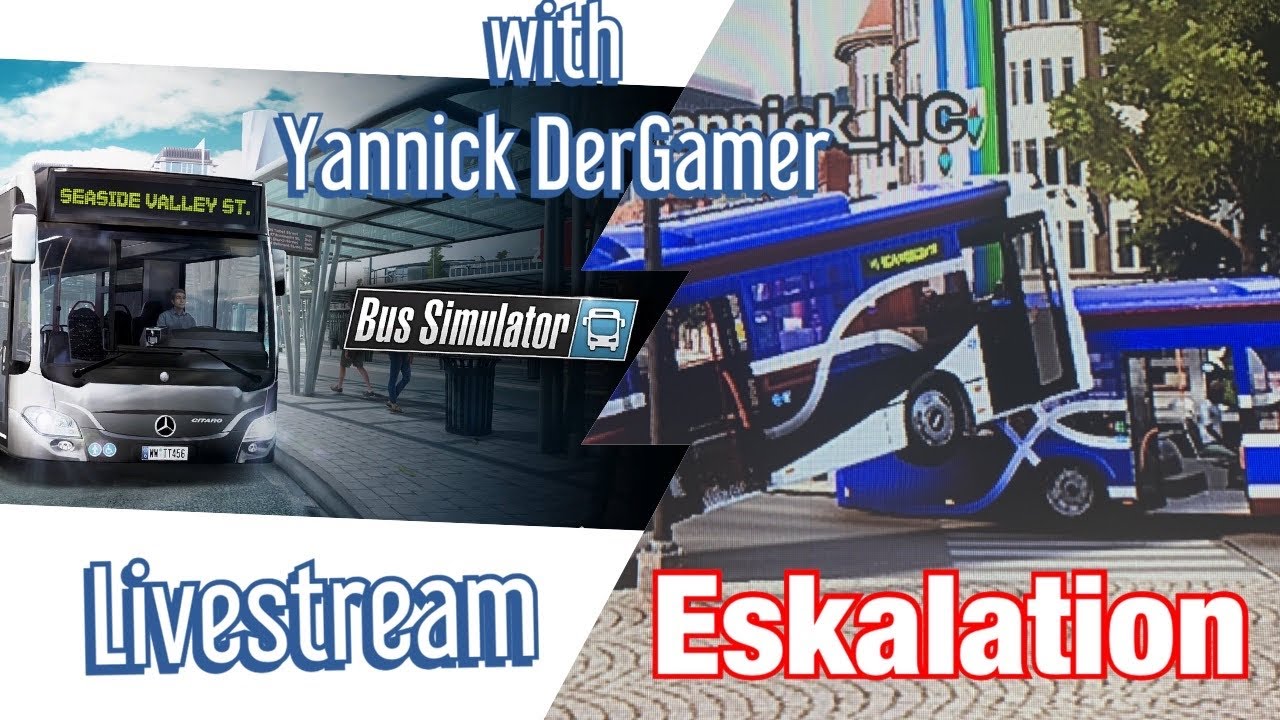 Eskalation beim Busfahrern😂 Livestream with Yannick DerGamer