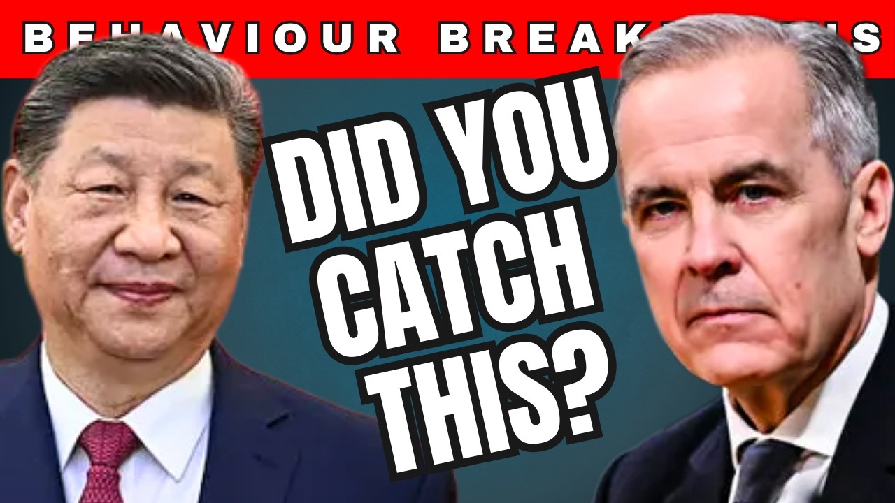 What You Missed About Carney's China Trip...🚩