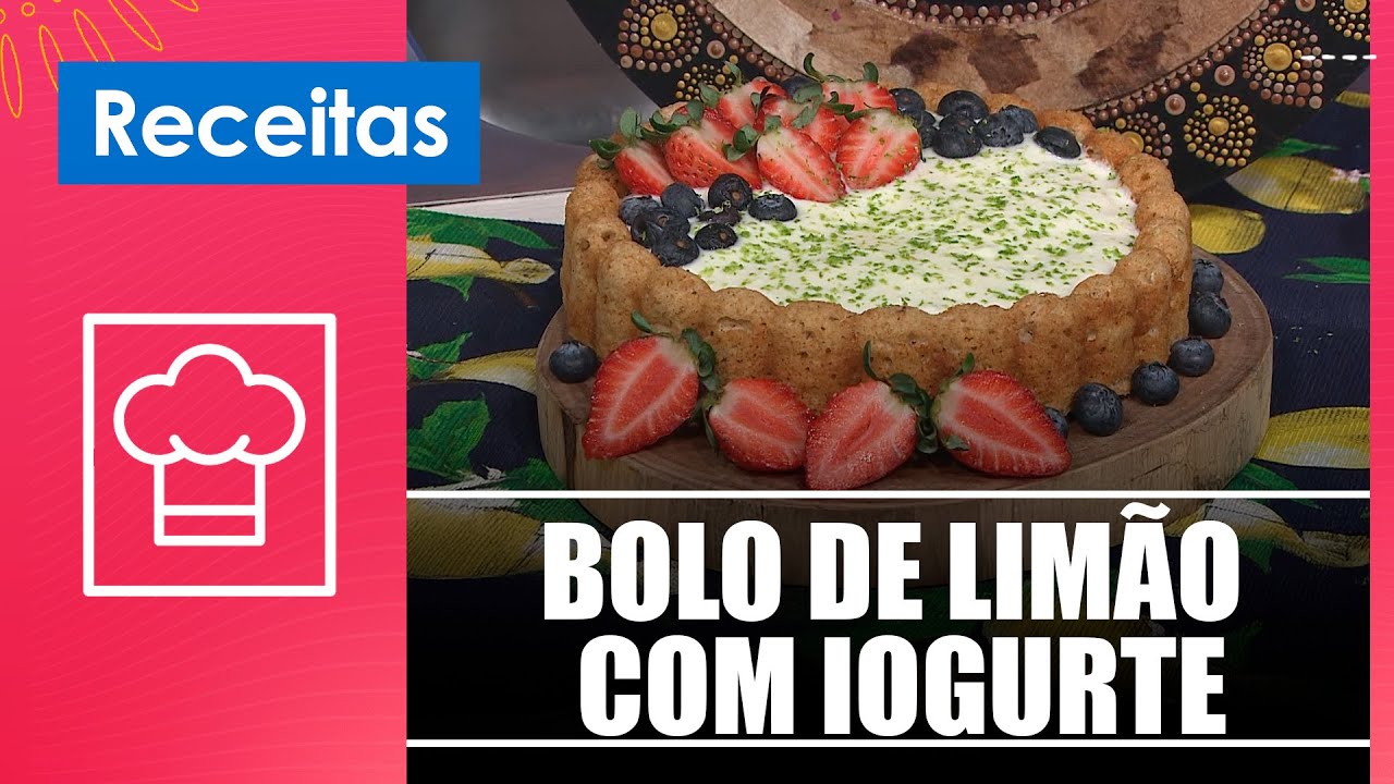 Faça um delicioso bolo de limão com iogurte com a nutrichef Clariana Colaço – 02/04/25
