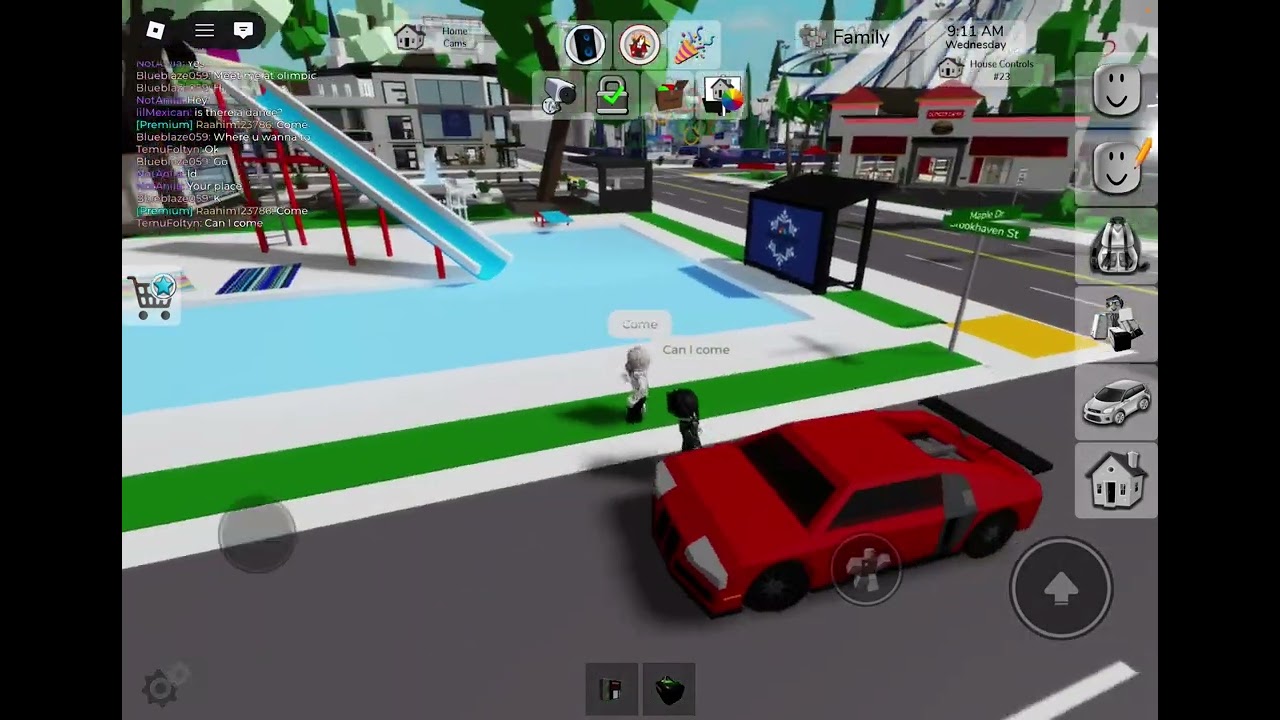 Playing Brookhaven ￼