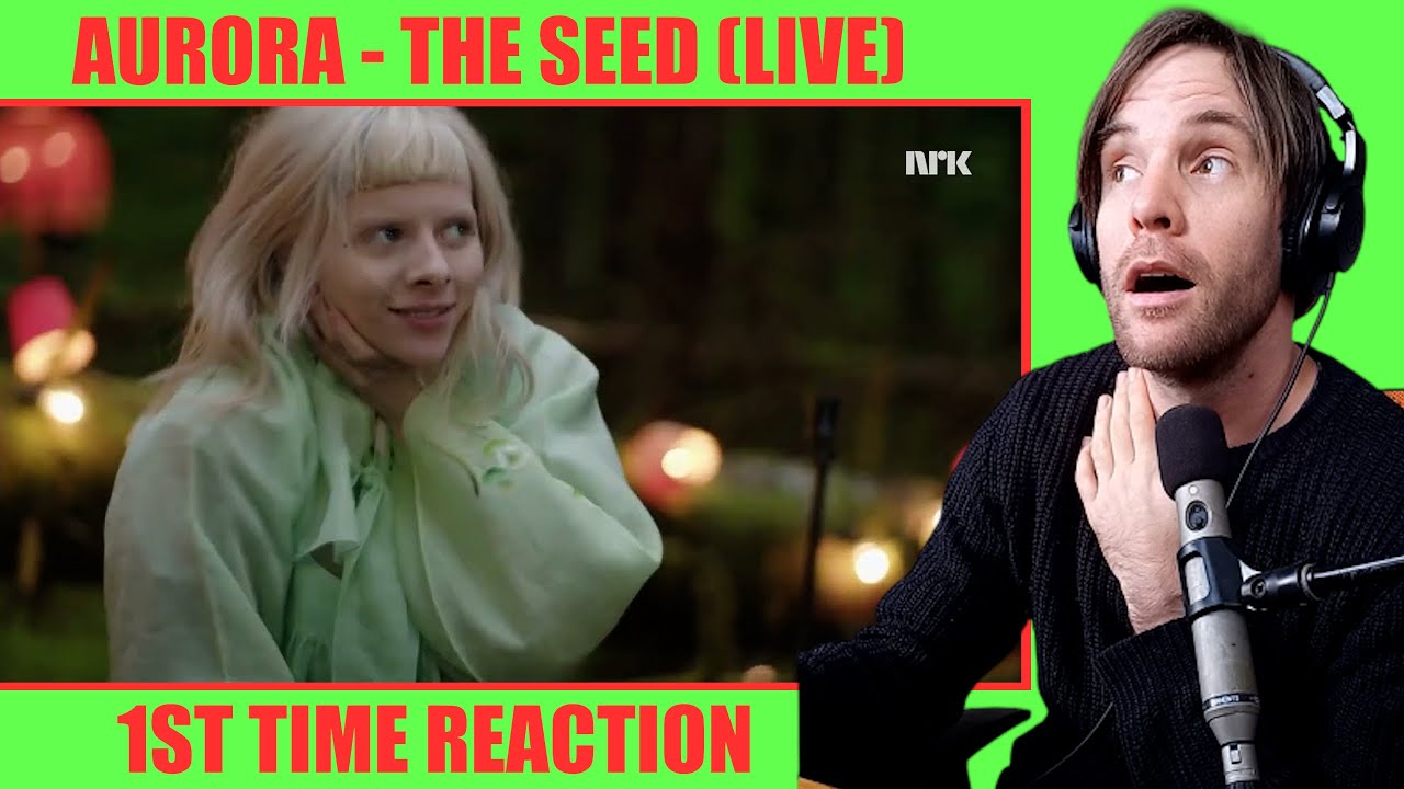 AURORA - The Seed (HAIK Live) /// 1ST TIME REACTION
