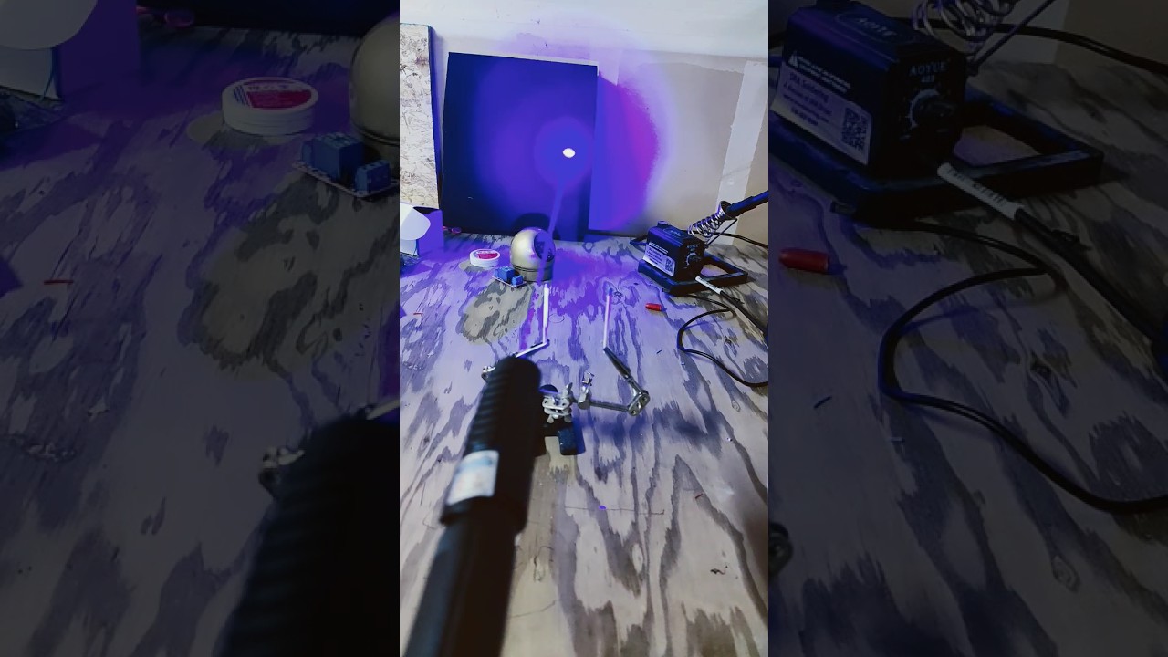 Testing OP 5W Burning Laser!!