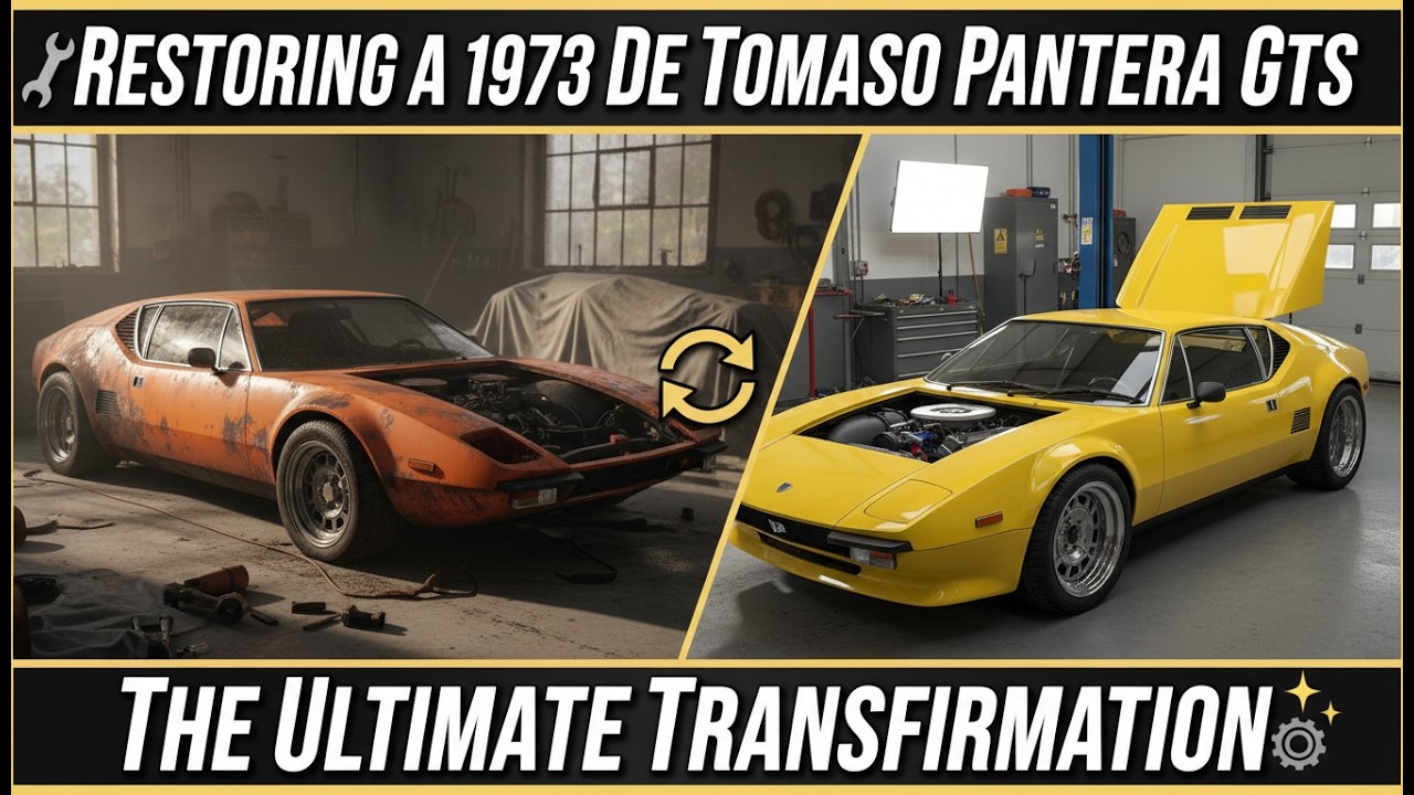 Restoring a 1973 De Tomaso Pantera GTS: The Ultimate Transformation
