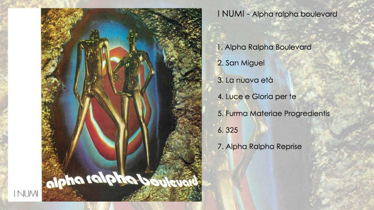 I Numi - Alpha ralpha boulevard