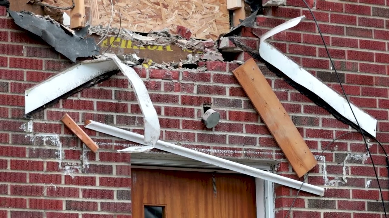 See damage to Ypsilanti duplex after 30-hour police standoff