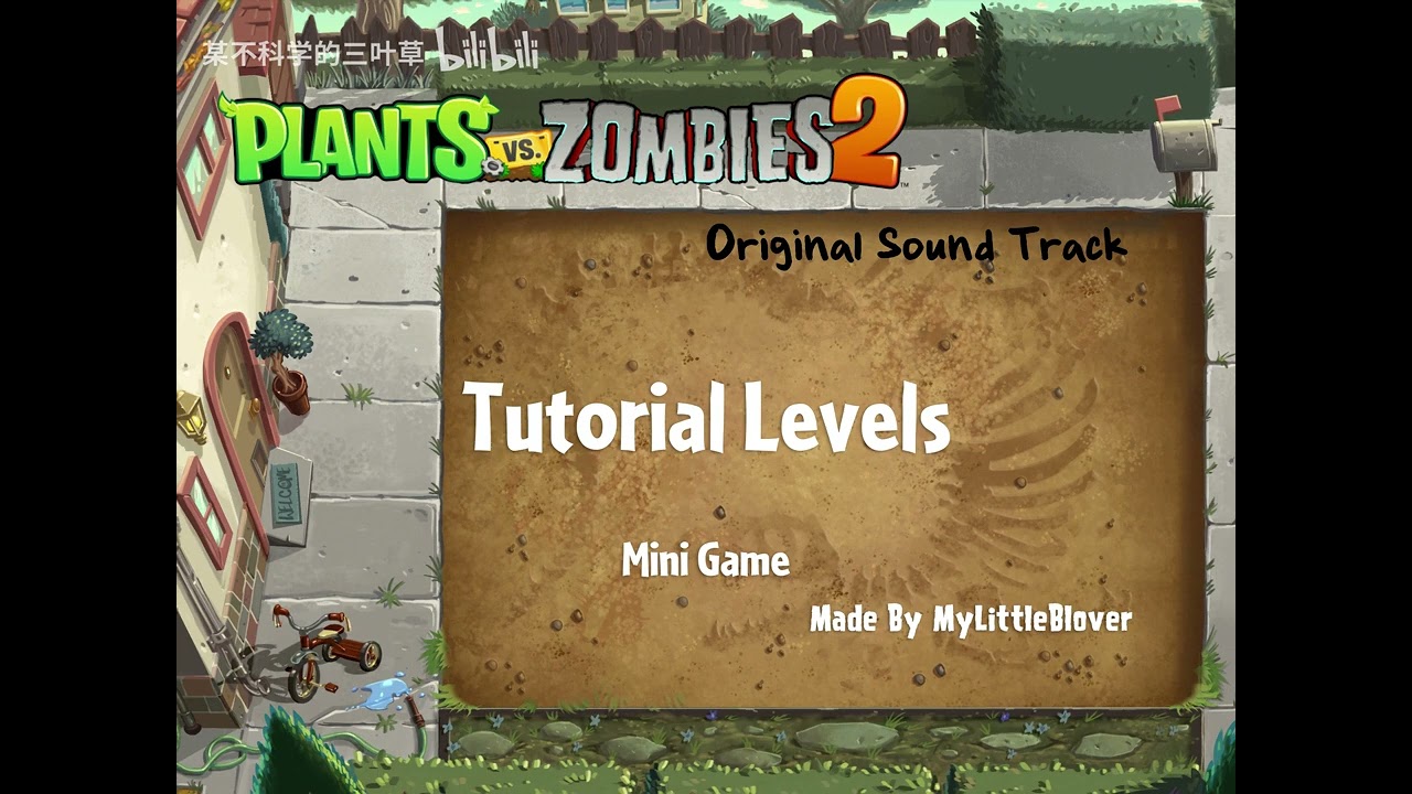 PvZ2 Fan Made Music - Front Yard - Demonstration Mini Game