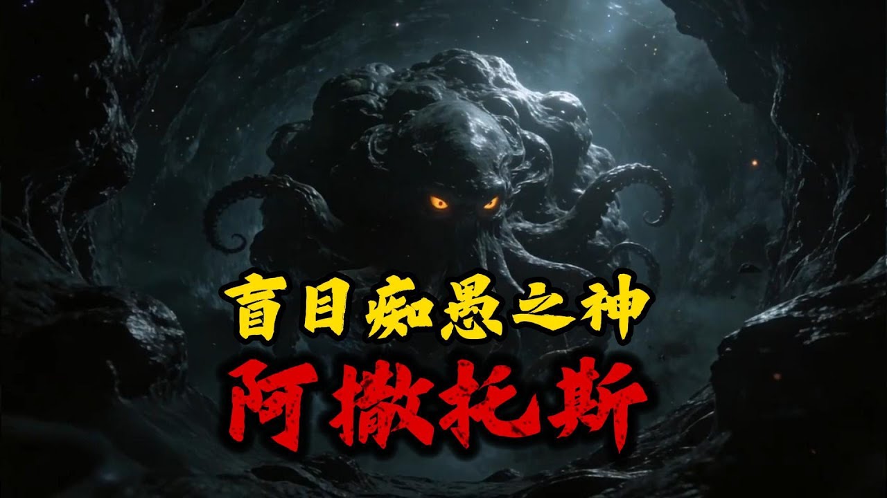 克苏鲁神话的主宰，竟然是盲目痴愚的神？本期咱们聊一聊，盲目痴愚之神-阿撒托斯