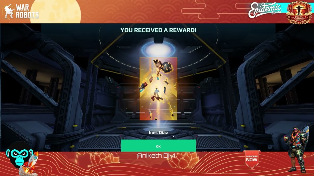 Huge Data Pad Opening War Robots update 12.2