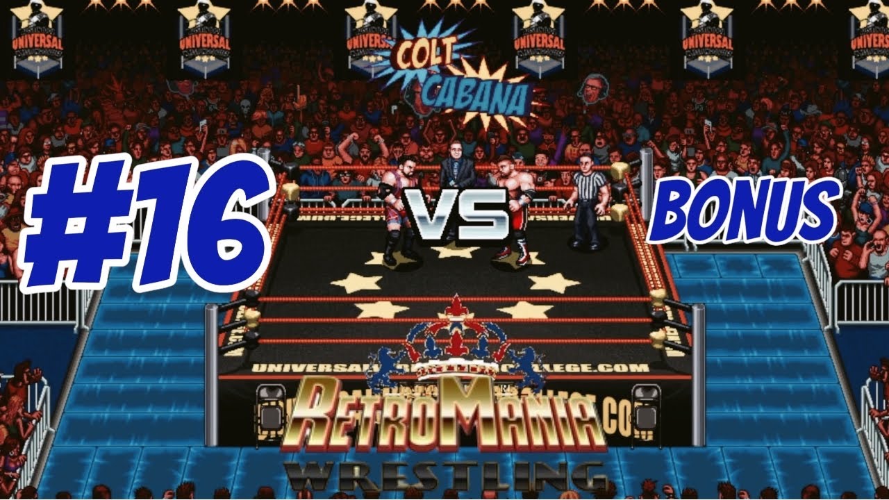 RetroMania Wrestling Tournament - Bonus - Colt Cabana vs. Nick Aldis (#16)