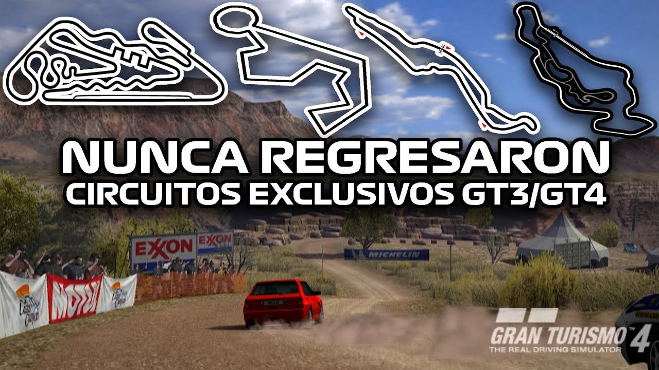 Circuitos Que NUNCA REGRESARON a GRAN TURISMO | ERA PS2 GT3 - GT4