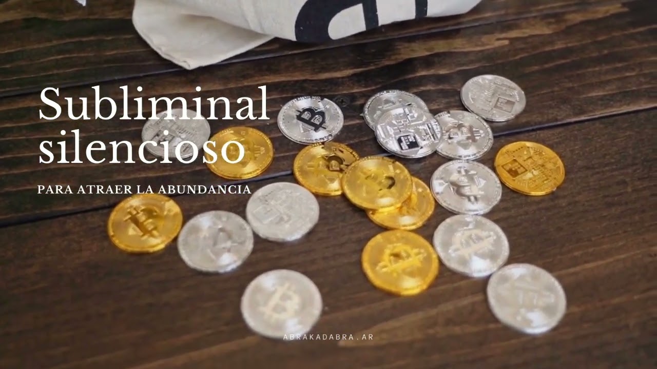 Manifestar abundancia con audio subliminal silencioso