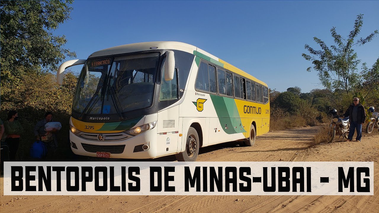 GONTIJO ⇋ Bentópolis de Minas - Ubaí - MG - ônibus de São Francisco para Pirapora - MG - Trecho 04
