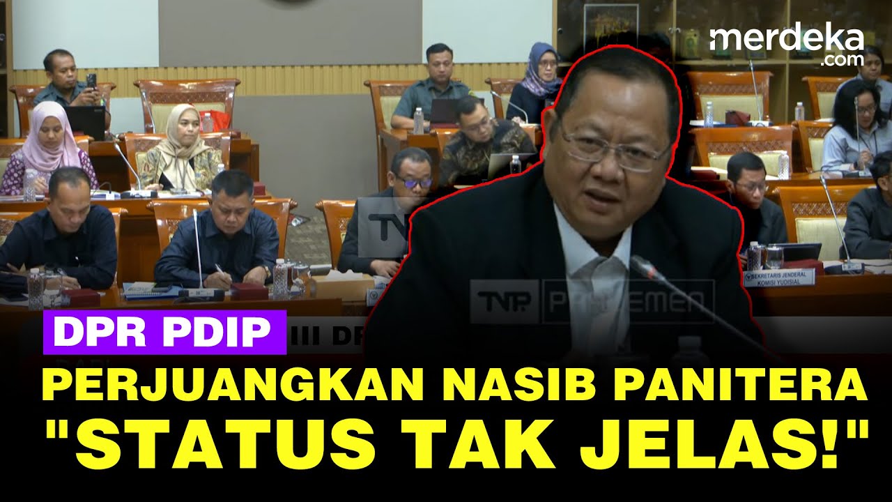Tegas DPR PDIP Minta Mahkamah Agung Peduli Nasib Panitera: Fasilitas Kurang, Status Tak Jelas!