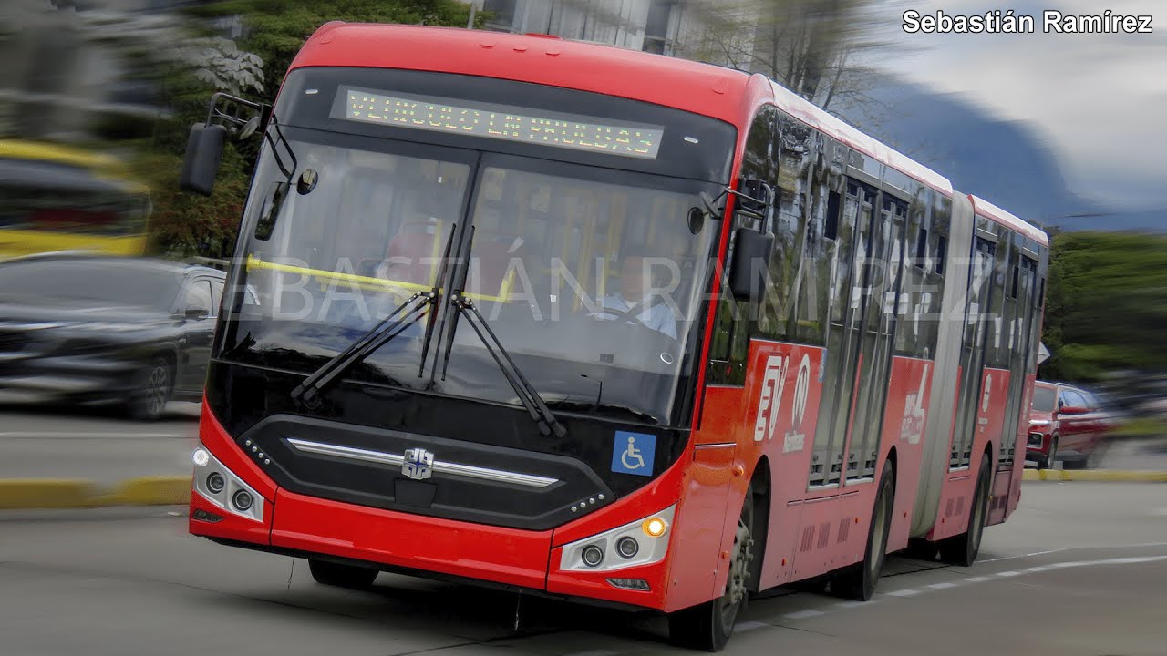 Compilación buses en Bogotá - Colombia por Sebastián Ramírez - Parte 6