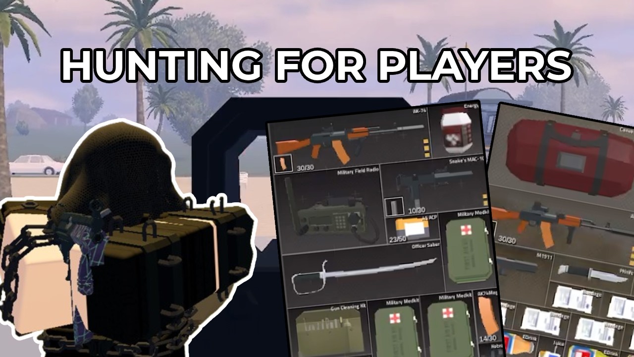 HUNTING FOR PLAYERS - Apocalypse Rising 2 (ROBLOX)