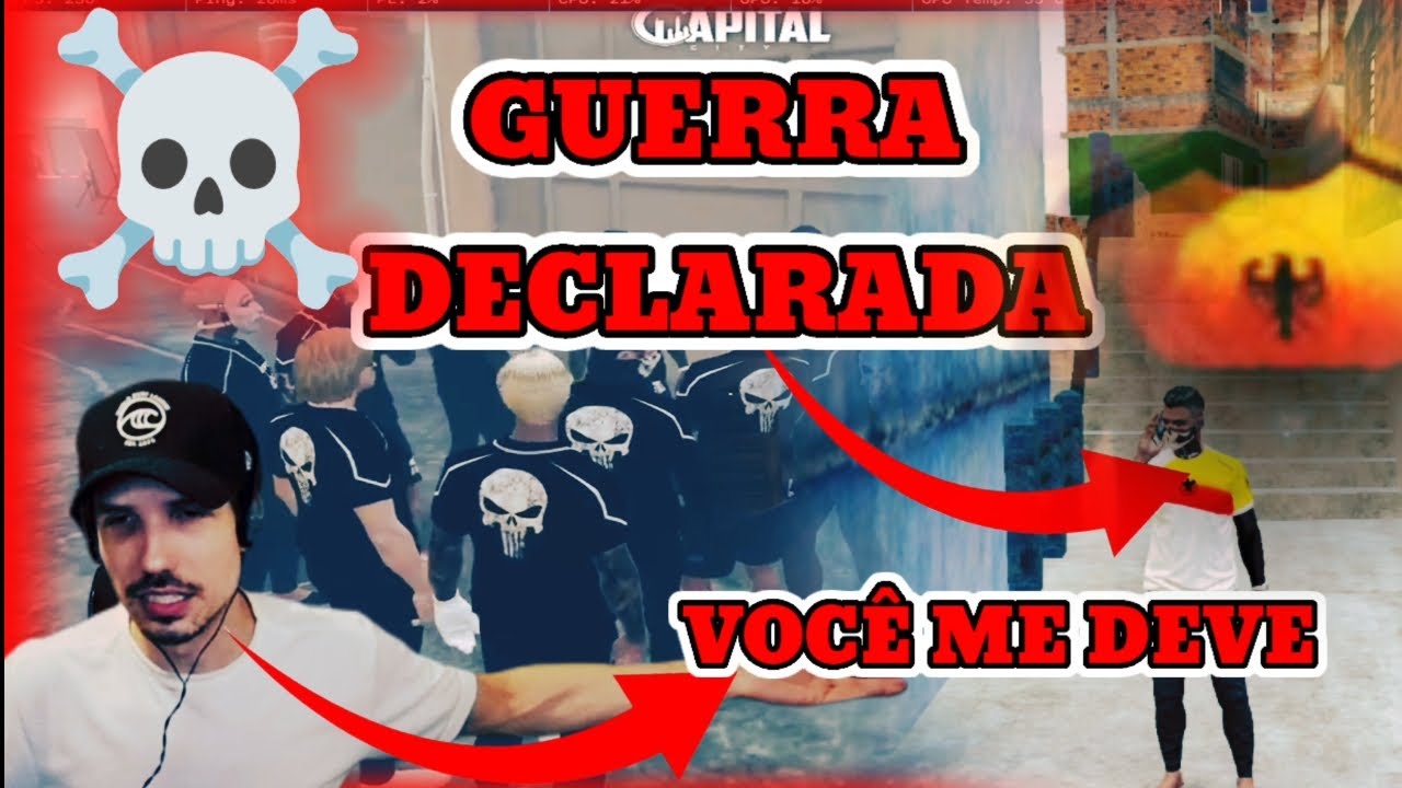 🔥URGENTE 🔥 COMEÇOU A GUERRA ☠️BOP3 CONTRA ALEMANH4 😱//GTA RP