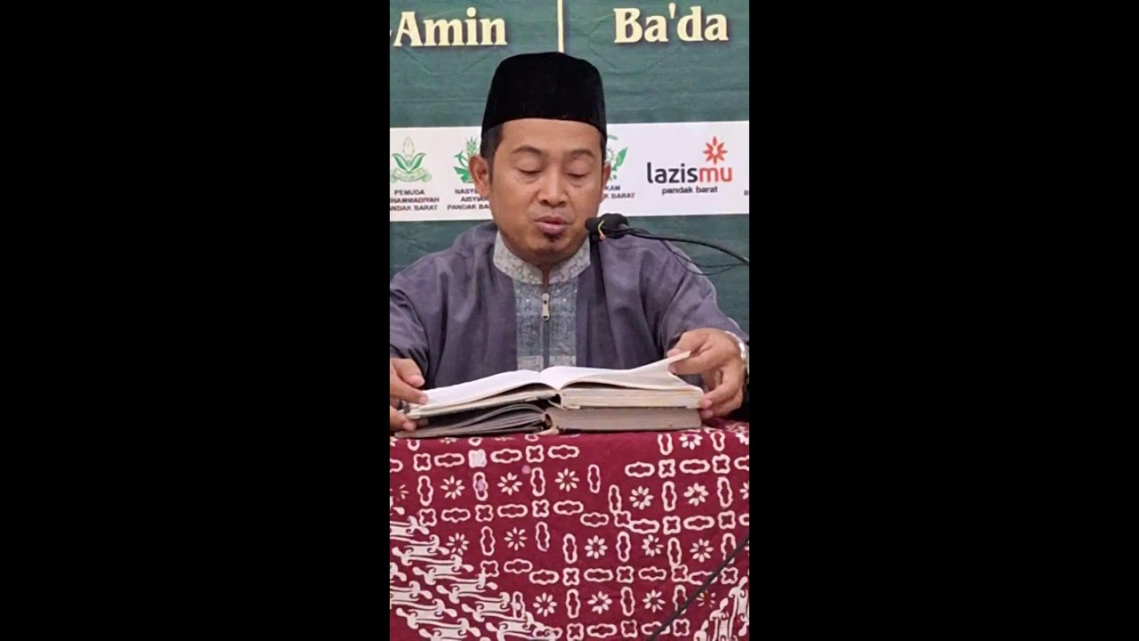 Ustadz Mujiman Di Masjid Al Amin Kalisat(PCM Pandak Barat) Triharjo Pandak Bantul