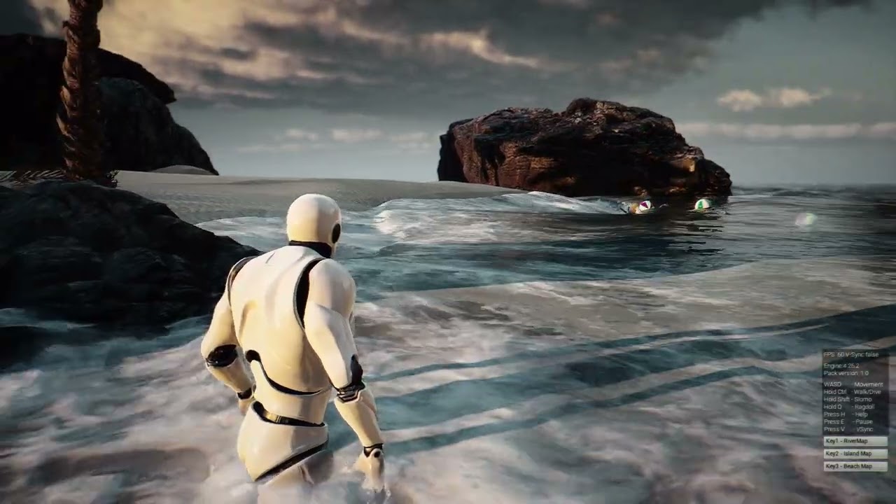 Fluid Flux | Realtime shallow water simulation | Unreal Engine