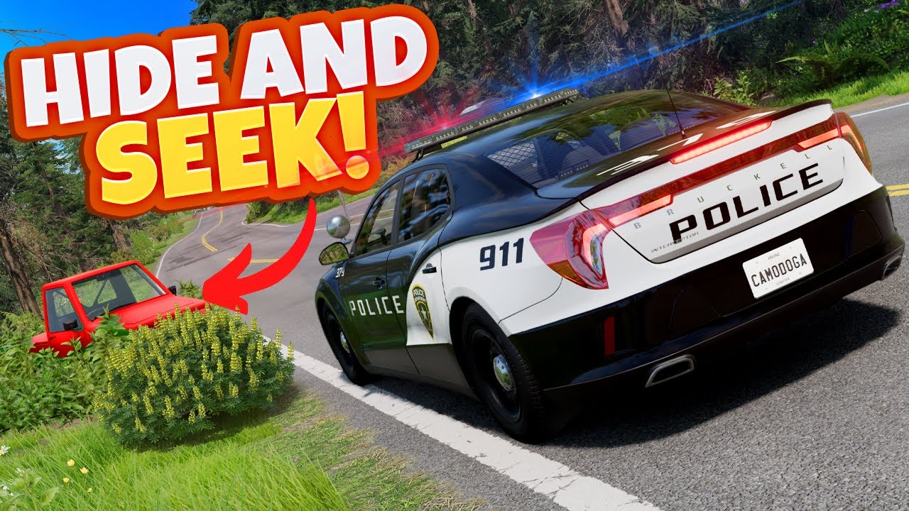 This is How I Outsmarted My Friends in Car Hide & Seek! | BeamNG Drive Mods