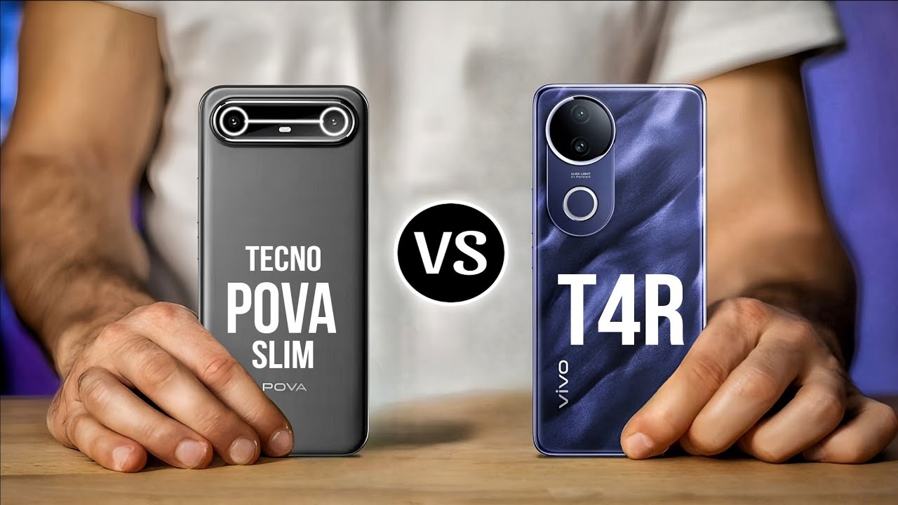 Tecno Pova Slim Vs Vivo T4R || Full Specs Comparison