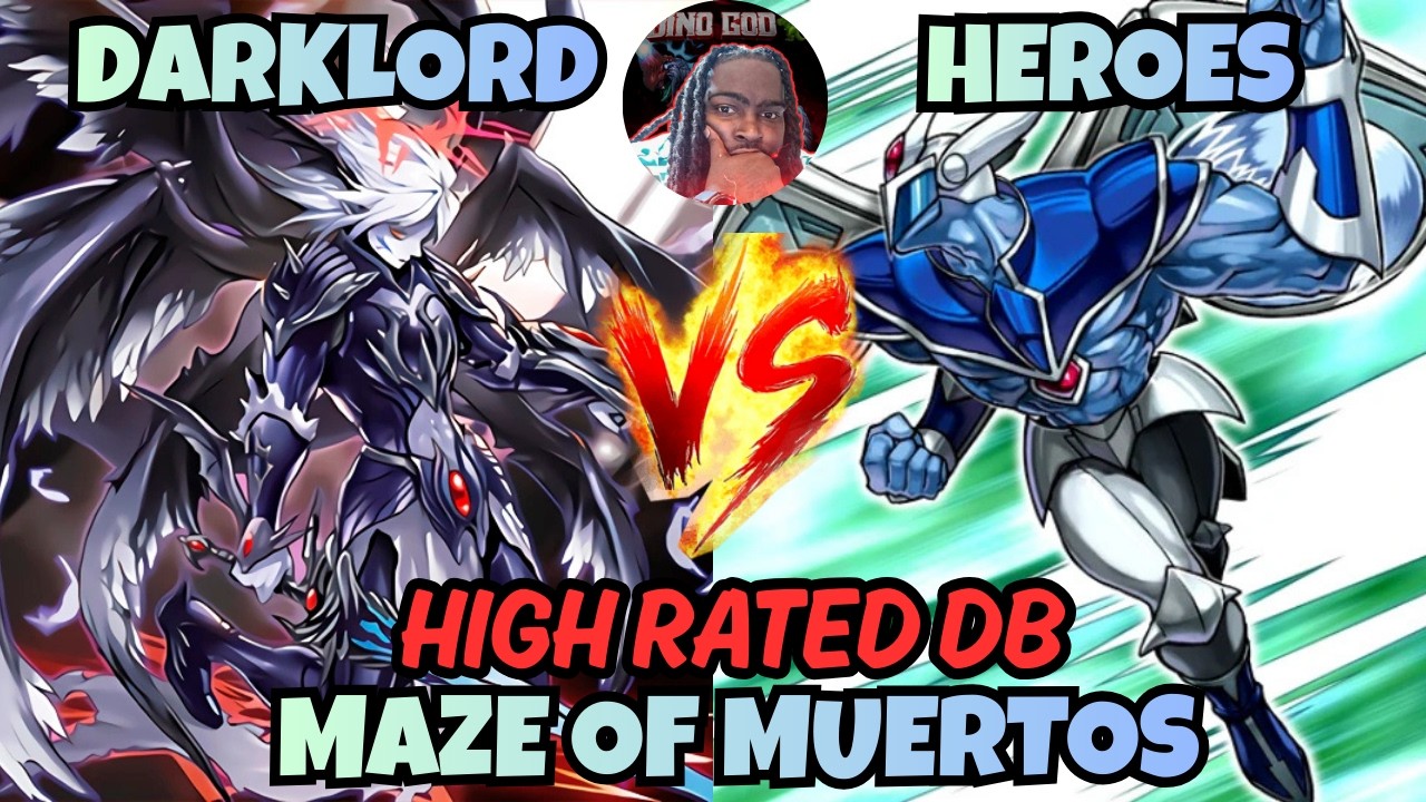 DARKLORD SOLFACHORD VS HEROES | MAZE OF MUERTOS HIGH RATED DB YUGIOH!