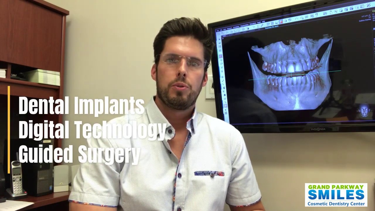 Dr. David Gomez F.I.C.O.I explain how Grand Parkway Smiles does Dental Implants in Richmond Texas