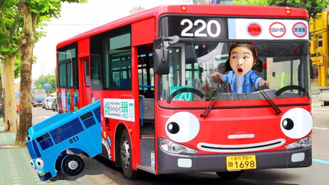 عجلات على حافلة أغنية الطفل