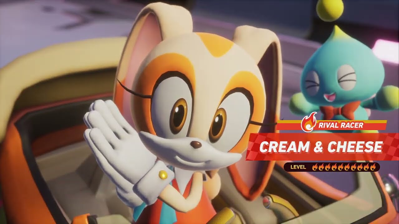 Zavok Vs Cream & Chesse Coral Grand Prix (Normal Speed ) Sonic Racing CrossWorlds