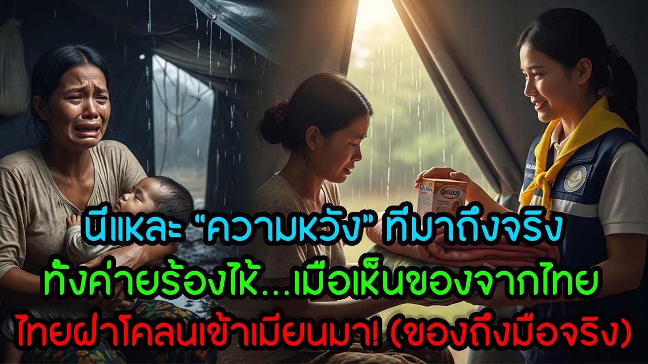 ด่านปิดก็ไม่ถอย! ไทยบุกช่วยเมียนมา—ของช่วยชีวิตถึงมือจริง