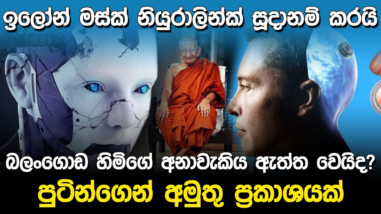 ඉලෝන් මස්ක් නියුරලින්ක් සූදානම් කරයි | Elon Musk Neuralink Project |
