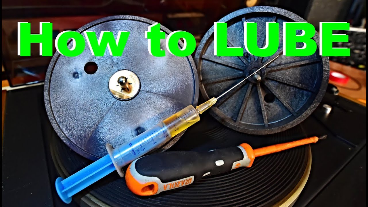How to LUBE - Lubricate Turntable Bearing - DISASSEMBLY - How it Works