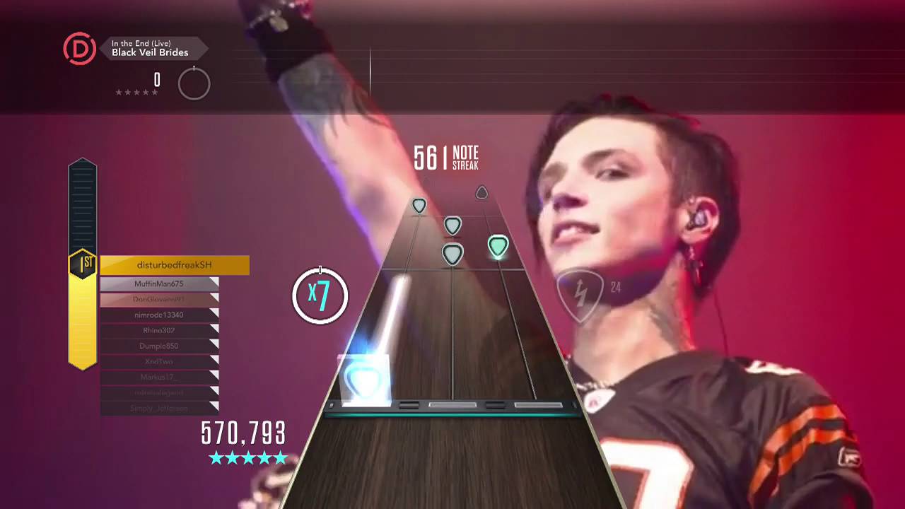 Guitar Hero Live - In the End (Live) by Black Veil Brides - Expert - 100% FC