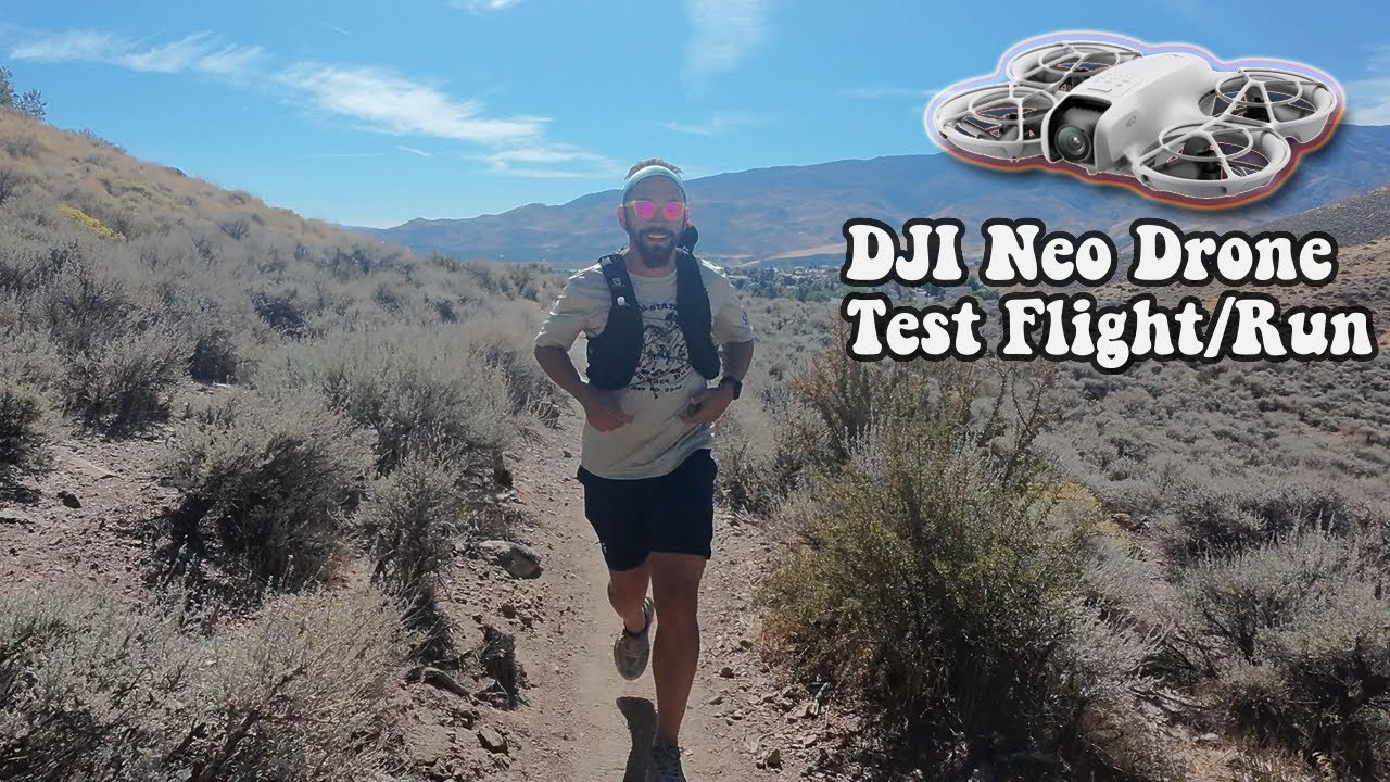 DJI Neo maiden flight - trail run without a remote —  #neosportschallenge