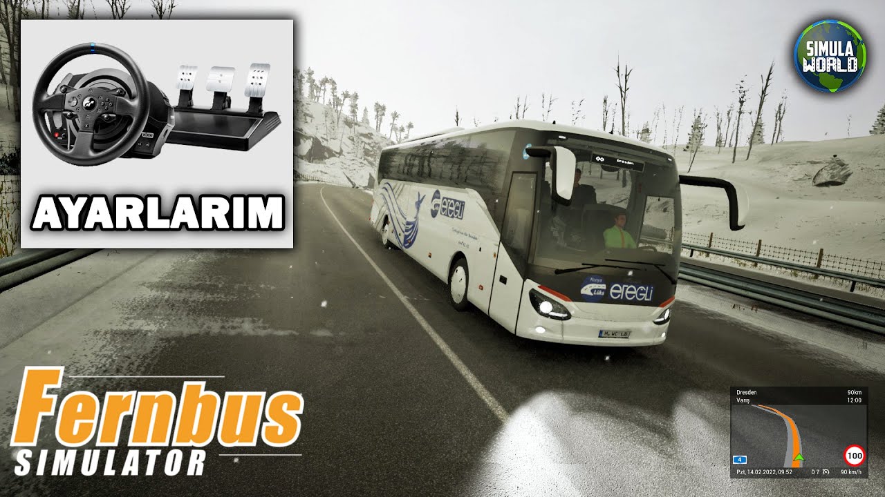 DİREKSİYON AYARLARI | FERNBUS COACH SIMULATOR SETRA | FERNBUS 21