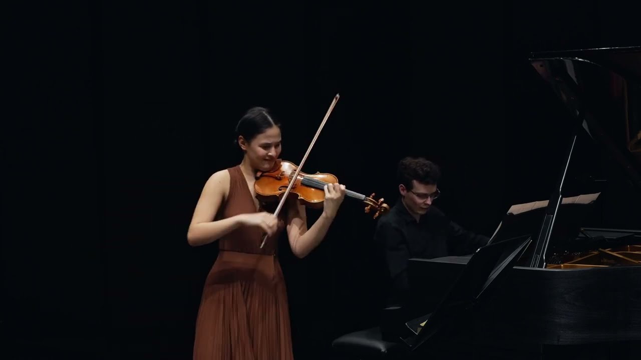 Yuki Serino, Martin Nöbauer - C. Franck: Violin Sonata in A major, 2nd movement