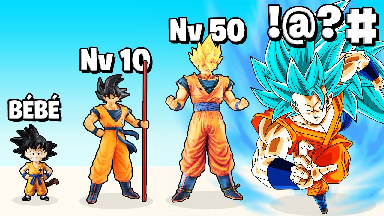 L'ÉVOLUTION DE BÉBÉ GOKU À SUPER GUERRIERS DRAGON BALL ! (Fighters Run)